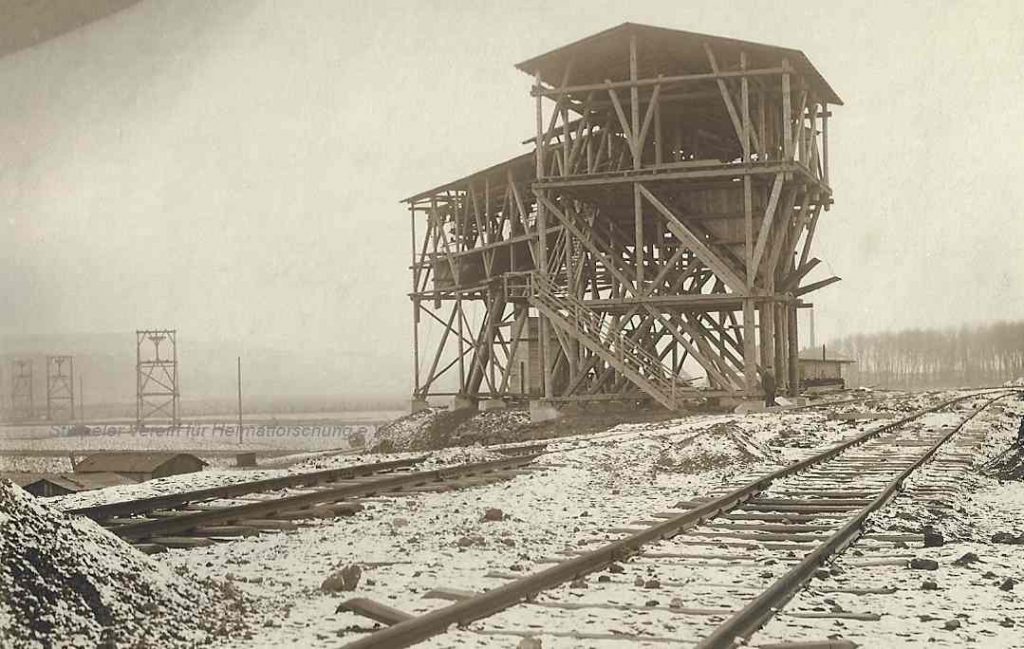 Zeche Klosterbusch: Entladestation der Seilbahn
