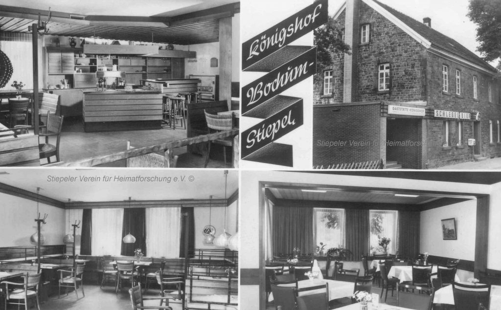 Königshof, Postkarte 1967