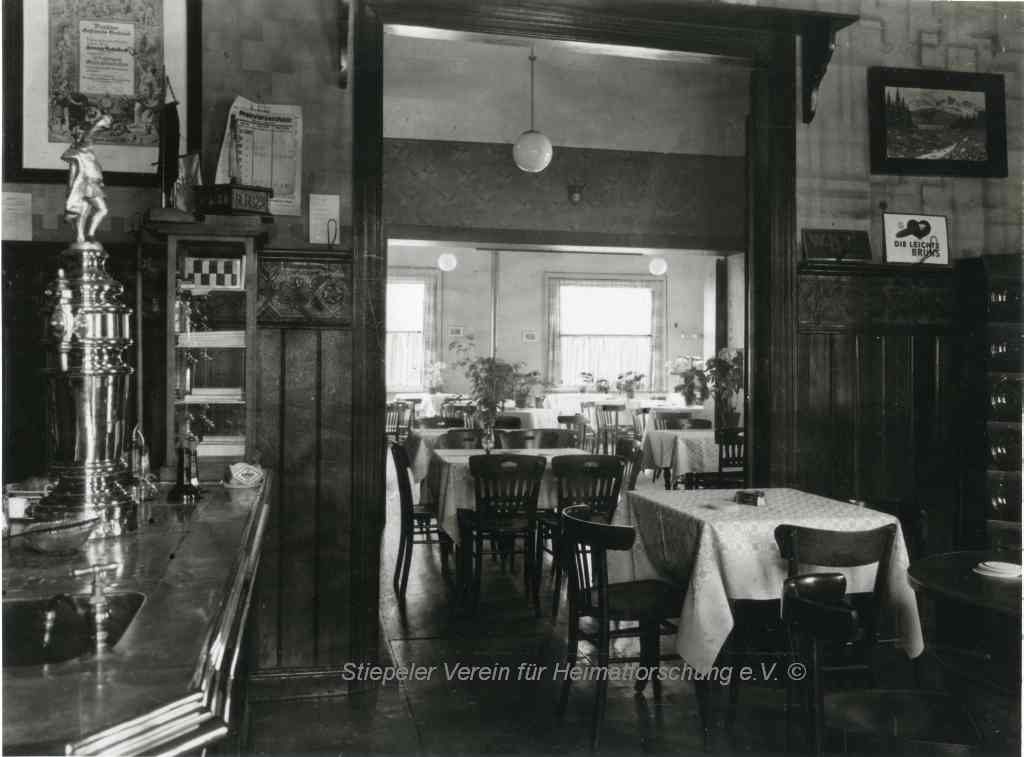 Innenansicht Haus Nettelbeck, 1950er Jahre