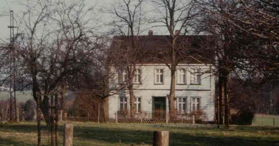 Amtshaus "Im Königsbusch" (bis 1910), Foto 1950er Jahre (Sammlung Willi Dickten)
