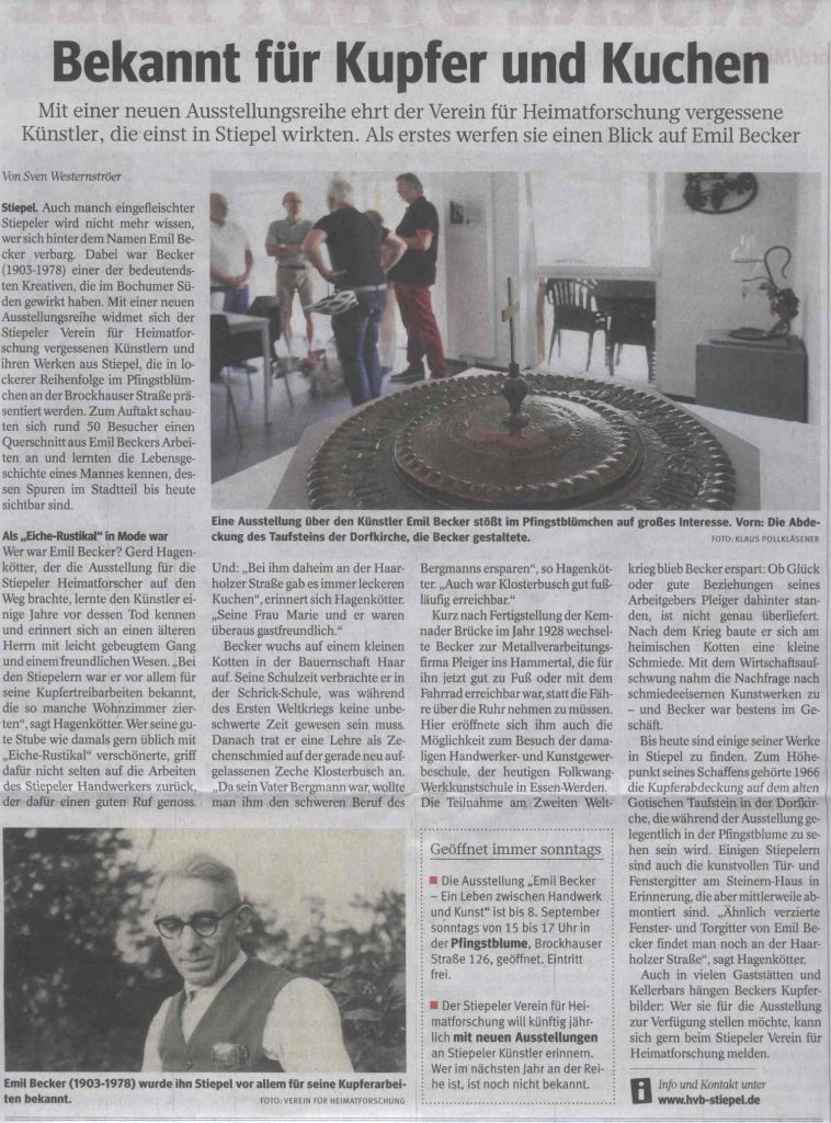 WAZ vom 23. Juli 2019