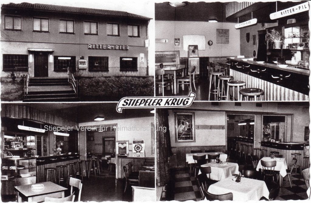 Postkarte "Stiepeler Krug" 1960er Jahre