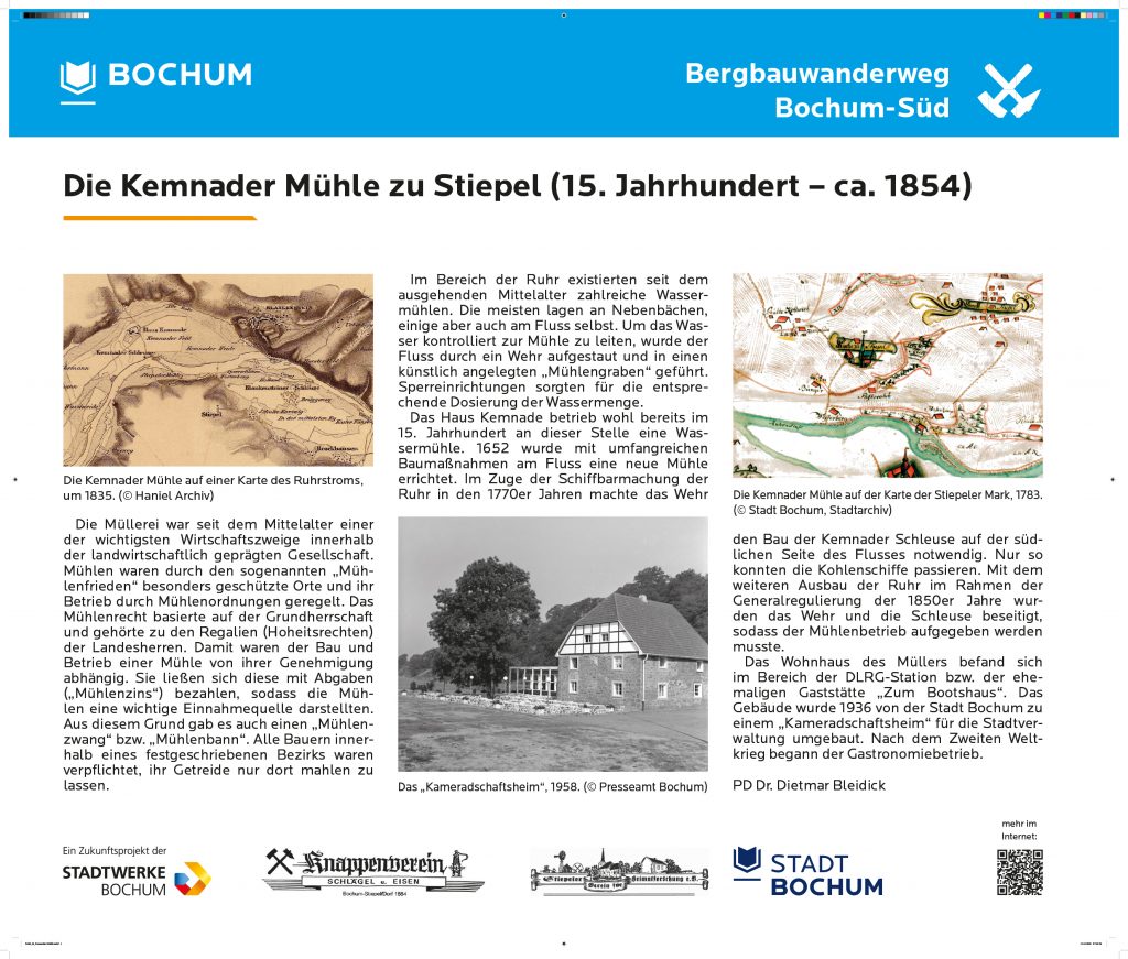 Kemnader Mühle (auch Langenbachs Mühle)