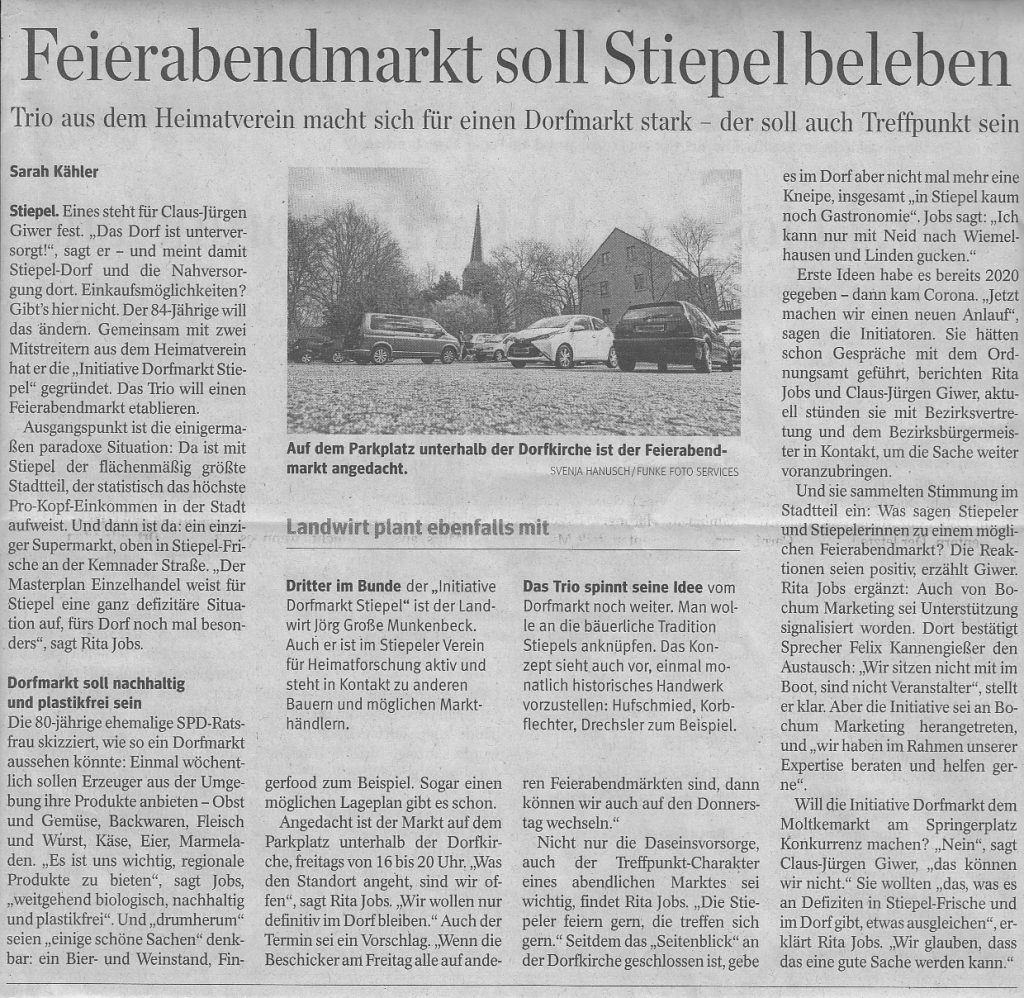 WAZ vom 14.03.2023